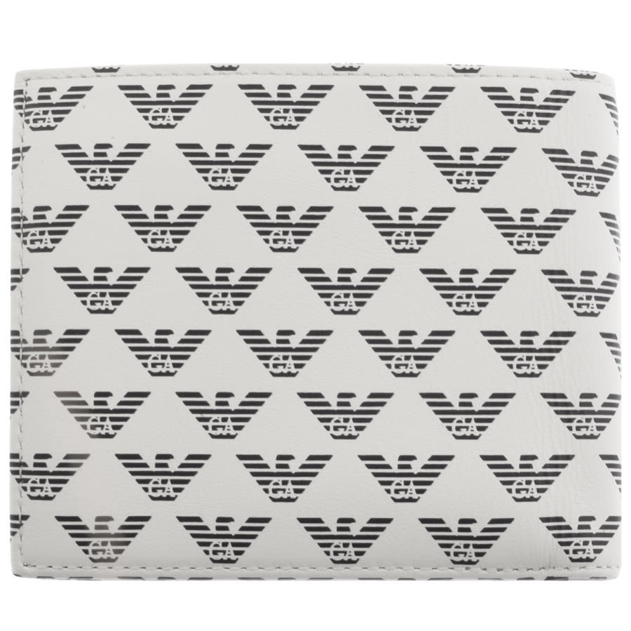 Alternative Image for ProductEmporio Armani Bilfold Logo Wallet White3